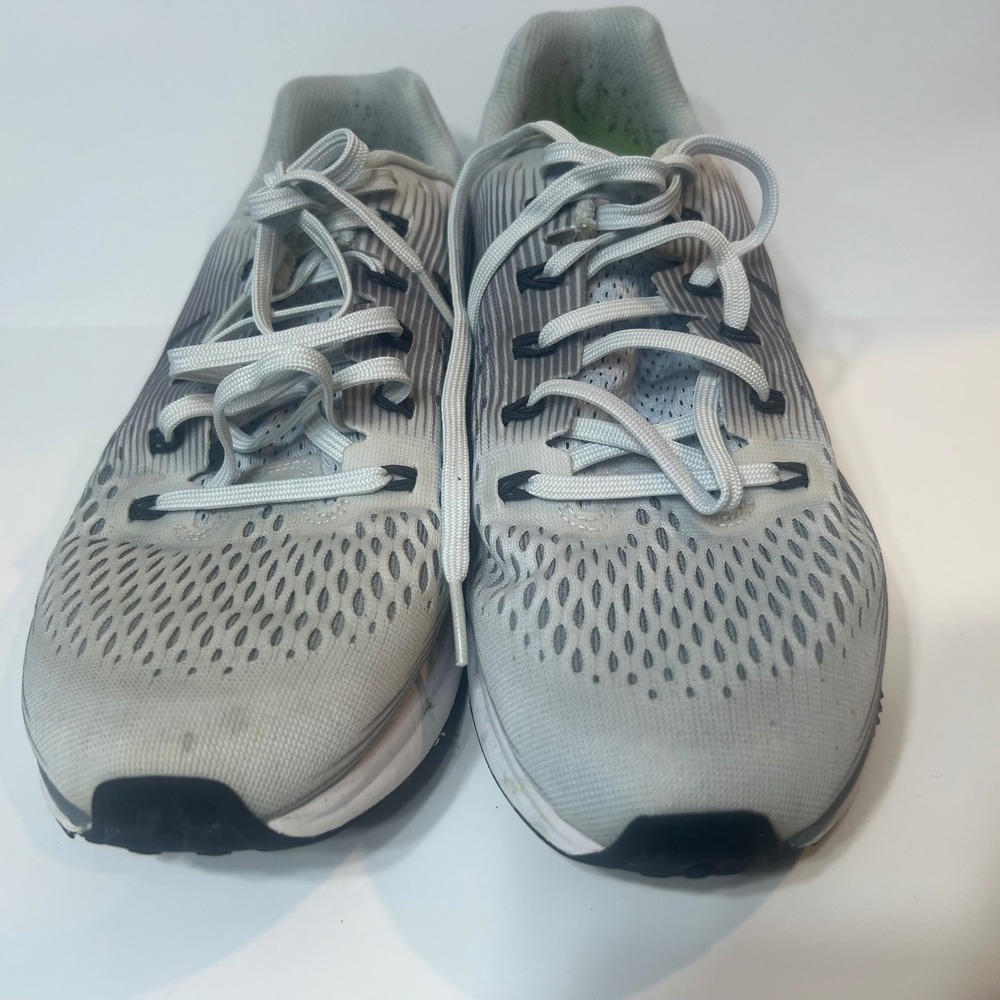 Nike Air Zoom Pegasus 34 Mens Running Shoes Wolf Grey Black 880555-010 Size 9.5